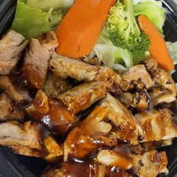 Chicken teriyaki bowl Chicken teriyaki bowl