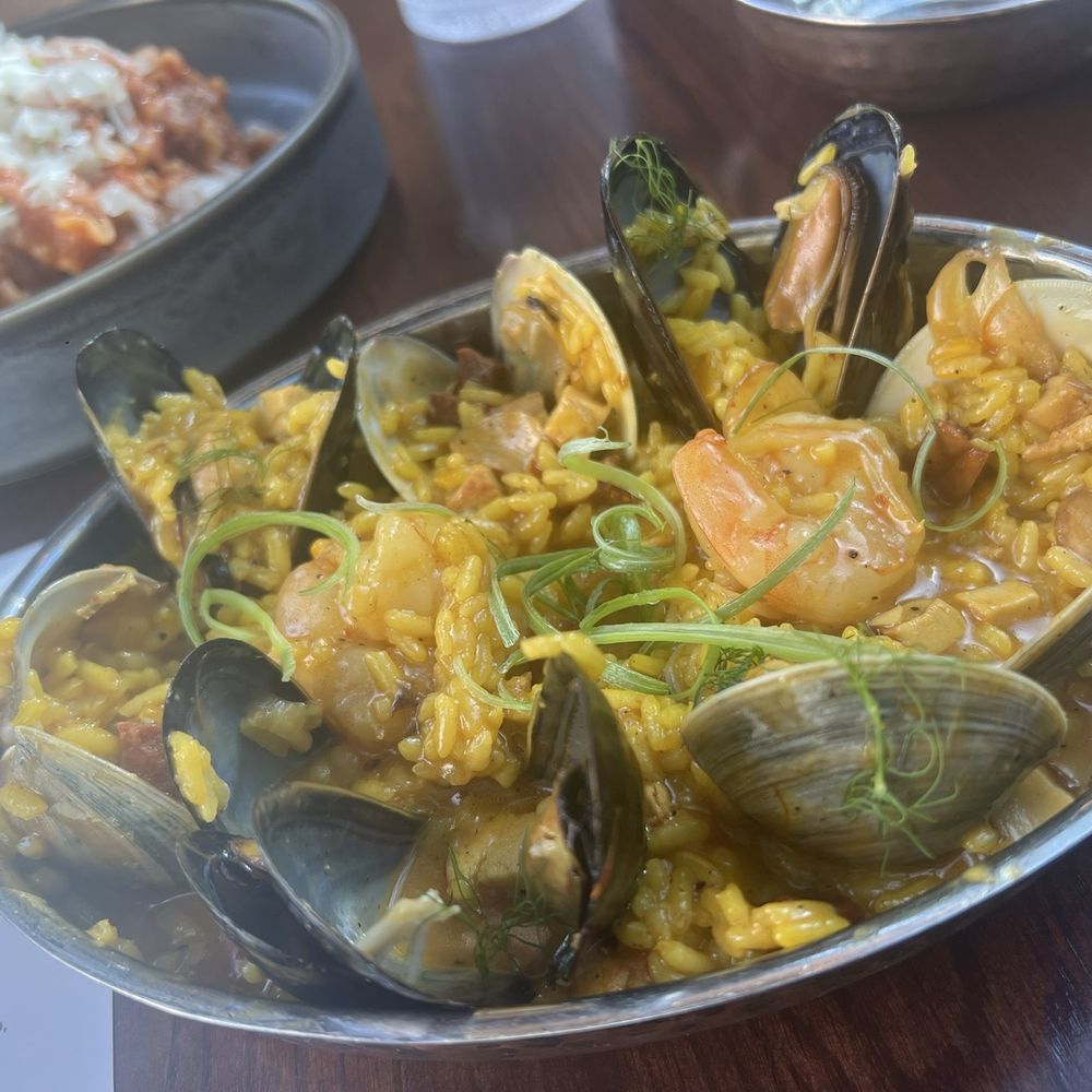 Seville Chicago - Paella Style Risotto - Spanish Near Me - Chicago, Illinois Seville Chicago - Paella Style Risotto - Spanish Near Me - Chicago, Illinois