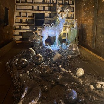 Camp Christmas - Sparkly deer - Art Museums Near Me - Aurora, Colorado