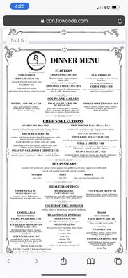 Menu photo 6 Rj Mexican Cuisine Dallas, TX
