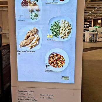 IKEA - These days, it's the lemon crusted cod and traditional salmon that call. Their meatballs are fine, but not my thing. - Furniture Stores Near Me - Bloomington, Minnesota IKEA - These days, it's the lemon crusted cod and traditional salmon that call. Their meatballs are fine, but not my thing. - Furniture Stores Near Me - Bloomington, Minnesota