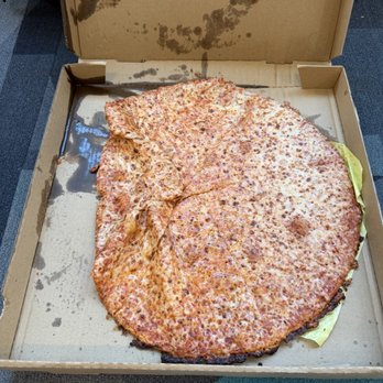 Wild Pepper Pizza - Best looking of the 6 we ordered. Undercooked - Pizza Near Me - Salt Lake City, Utah