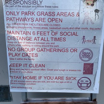 Toyon Park - Park rules - Parks Near Me - San Leandro, California