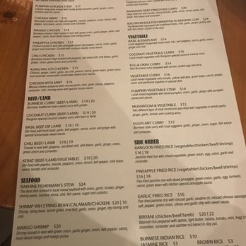 Rangoon Burmese Kitchen - Burmese Near Me - Honolulu, Hawaii