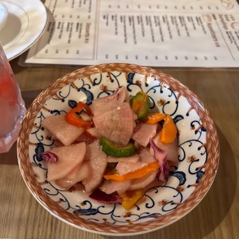 Tiger Dumplings - Pickled veggies - Noodles Near Me - Arlington, Virginia