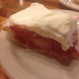 Strawberry pie, made by owner Rob Gowin's mother, daily.  So good!