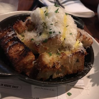 North Italia - The truffle bread. Oily and heavy but oh so good! - Pizza Near Me - El Segundo, California