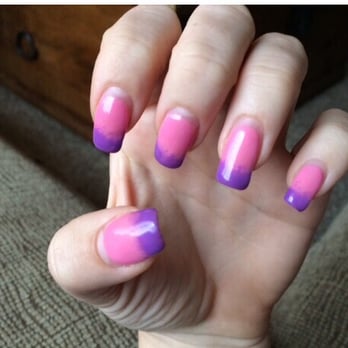 Happy Valley Nails & Spa - Pink & purple ombré - Nail Salons Near Me - Phoenix, Arizona Happy Valley Nails & Spa - Pink & purple ombré - Nail Salons Near Me - Phoenix, Arizona