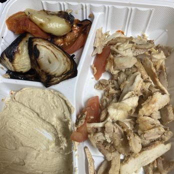 Flame & Skewers - Chicken Shawarma Plate - Mediterranean Near Me - Bakersfield, California