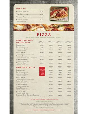 Menu photo 7 Nancy's Pizza Niles, IL Menu photo 7 Nancy's Pizza Niles, IL