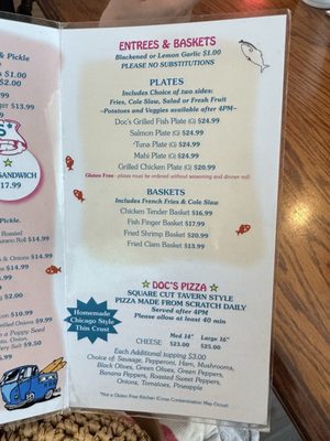 Menu photo 8 Doc's Beach House Bonita Springs, FL