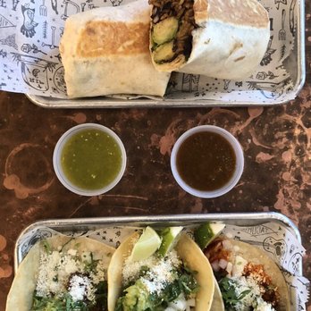 tacoria - Princeton - Tacos and veggie burrito - Mexican Near Me - Princeton, New Jersey