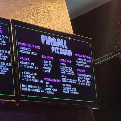 Menu photo 2 Pinball Pizzeria Houston, TX Menu photo 2 Pinball Pizzeria Houston, TX