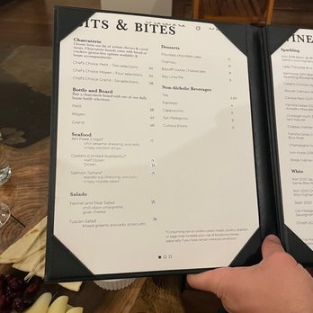 The Vine On Franklin - Menu - Tapas/Small Plates Near Me - Clarksville, Tennessee