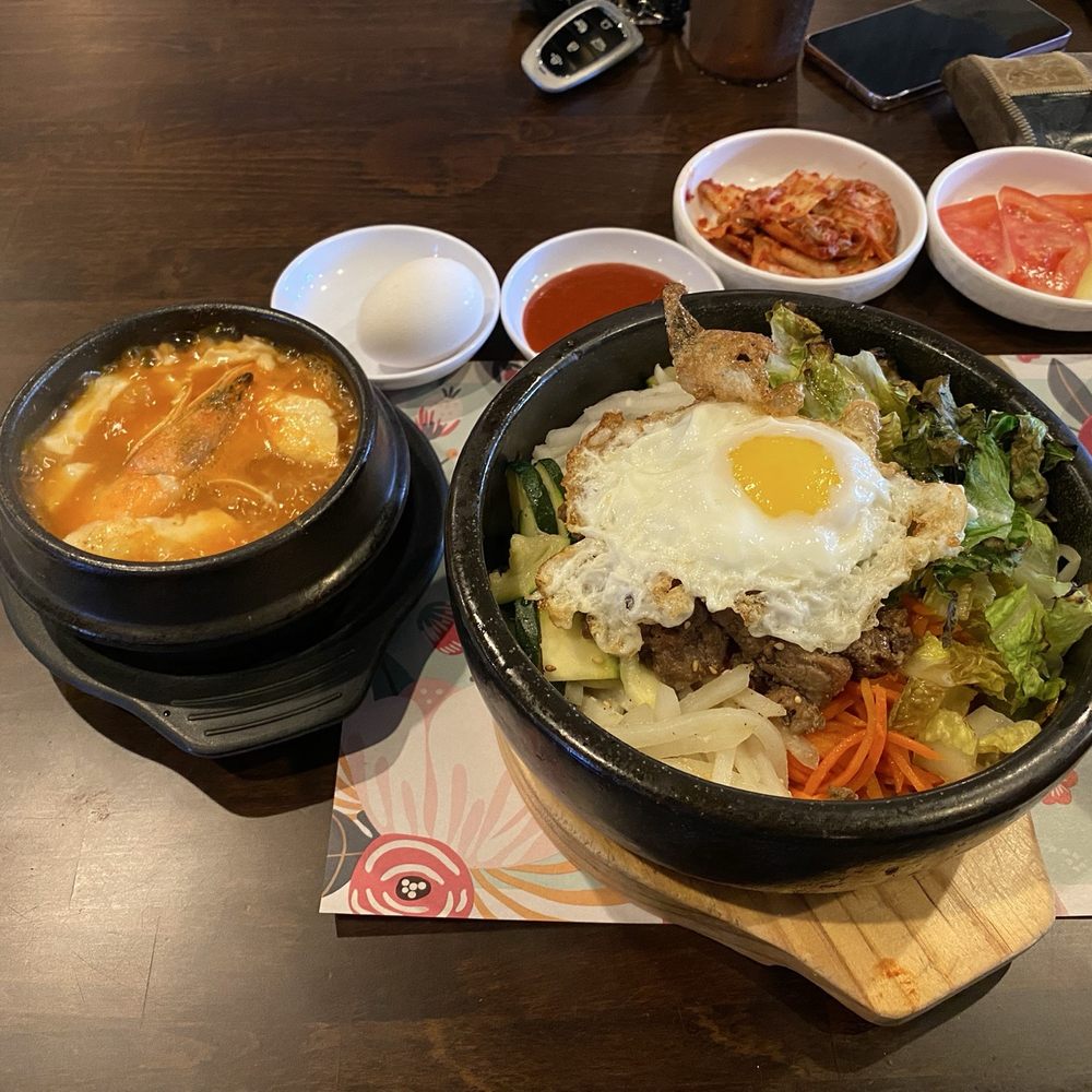 Soondubu and Bibimbap Combo! Soondubu and Bibimbap Combo!