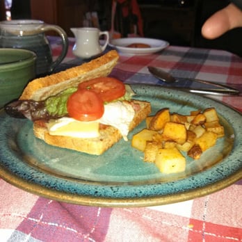 Tucker House Inn - Breakfast sandwich made with egg, cheese, ham, tomato, and lettuce on whole wheat bread. So good. - Hotels Near Me - Friday Harbor, Washington Tucker House Inn - Breakfast sandwich made with egg, cheese, ham, tomato, and lettuce on whole wheat bread. So good. - Hotels Near Me - Friday Harbor, Washington