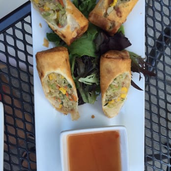 Sabai Cafe & Bar - Golden Roll appetizer...very good snack! - Thai Near Me - Eugene, Oregon