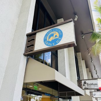 Island Vintage Shave Ice - Entrance! - Shaved Ice Near Me - Honolulu, Hawaii