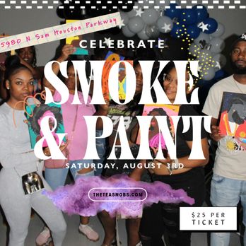 The Tea Snobs Studio - Unleash Your Inner Artist in a Haze of Creativity for Just $25! - Party Equipment Rentals Near Me - Houston, Texas