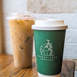 Forest Cafe - Dalgona Coffee Latte (hot & cold) / IG: Ayeween