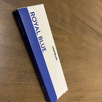 Montblanc - MontBlanc RoyalBlue Fineliner refill blue ink. - Leather Goods Near Me - McLean, Virginia Montblanc - MontBlanc RoyalBlue Fineliner refill blue ink. - Leather Goods Near Me - McLean, Virginia
