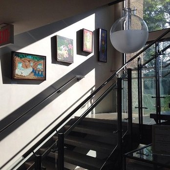 The Nyack Library - Stairs in Nyack library. - Libraries Near Me - Nyack, New York