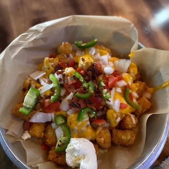 The Graystone Tavern - Loaded tots - Burgers Near Me - Chicago, Illinois