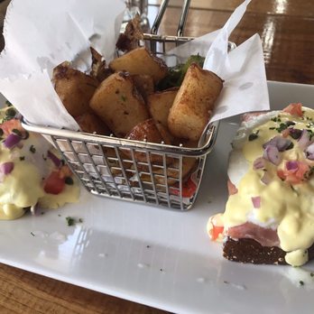 Untoasted - Salmon Benedict with breakfast potatoes - Breakfast & Brunch Near Me - Hallandale Beach, Florida Untoasted - Salmon Benedict with breakfast potatoes - Breakfast & Brunch Near Me - Hallandale Beach, Florida