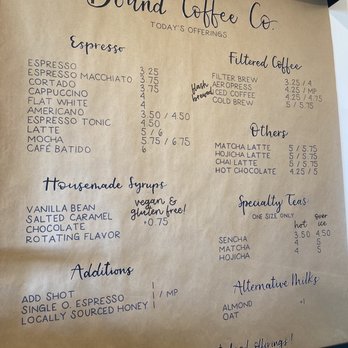 Bound Coffee Company - Menu - Coffee & Tea Near Me - Oceanside, California Bound Coffee Company - Menu - Coffee & Tea Near Me - Oceanside, California