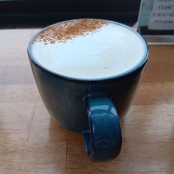 The Silos Coffee & Social - Chai Latte beautiful and delicious - Coffee & Tea Near Me - Moscow, Idaho