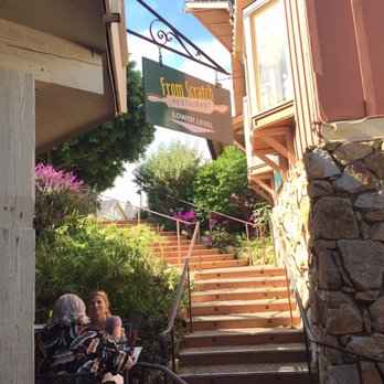 From Scratch Restaurant - Decking from Restaurant Lower Level - Breakfast & Brunch Near Me - Carmel, California