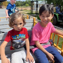 Jasmine Moran Children's Museum - Riding the train