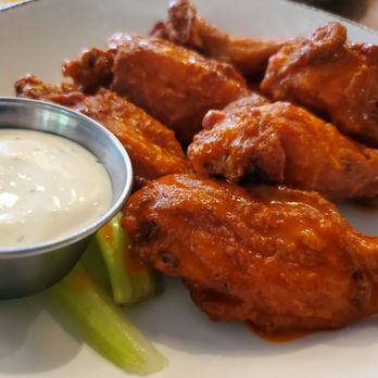 Wild Hare Bar Garden  - Chicken wings with buffalo sauce - Lounges Near Me - San Diego, California