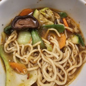 Yen Du Restaurant - Spicy vegetable noodle soup. (1/3 of the serving size) - Chinese Near Me - Stockton, California Yen Du Restaurant - Spicy vegetable noodle soup. (1/3 of the serving size) - Chinese Near Me - Stockton, California