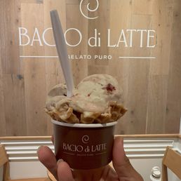 3 scoops in a waffle bowl