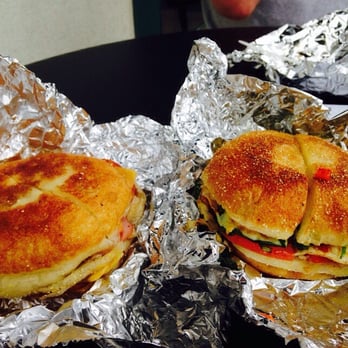 The Model Bakery - The famous English muffin egg breakfast sandwiches ...one light, one reg. take that McDonald's! - Bakeries Near Me - Napa, California