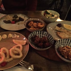 Boca Gastrobar - Our small table with lots of delicious tapas