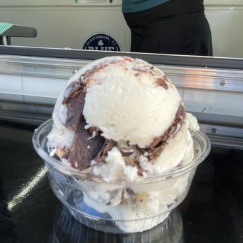Blue Chip Creamery - Coconut Almond Chip ice cream - Ice Cream & Frozen Yogurt Near Me - Glastonbury, Connecticut Blue Chip Creamery - Coconut Almond Chip ice cream - Ice Cream & Frozen Yogurt Near Me - Glastonbury, Connecticut
