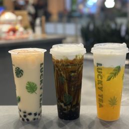 Dirty Tea Pearl Matcha Latte