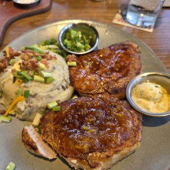 Outback Steakhouse - Double boneless porkchops. - Steakhouses Near Me - Middletown, Delaware Outback Steakhouse - Double boneless porkchops. - Steakhouses Near Me - Middletown, Delaware