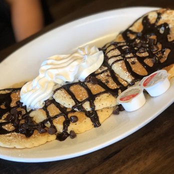 Bob Evans - Double Chocolate Hotcakes - American Near Me - Tampa, Florida Bob Evans - Double Chocolate Hotcakes - American Near Me - Tampa, Florida