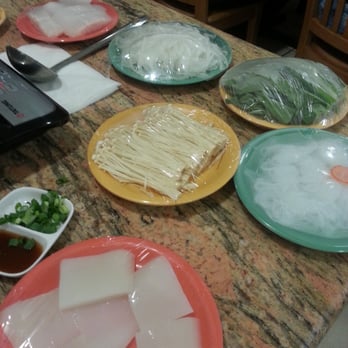 Hot Pot Heaven - Some of the dishes they offer. - Vietnamese Near Me - Honolulu, Hawaii