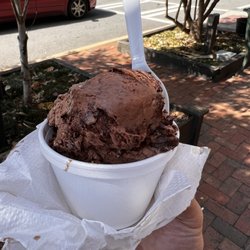 Rocky Mountain fudge. Single scoop