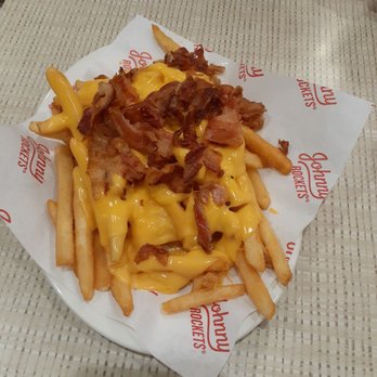 Johnny Rockets - Bacon cheese fries  amazing - Burgers Near Me - Ledyard, Connecticut