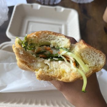 Cafe Terrasse - Veggie Banh mi sandwich - Breakfast & Brunch Near Me - Los Angeles, California Cafe Terrasse - Veggie Banh mi sandwich - Breakfast & Brunch Near Me - Los Angeles, California