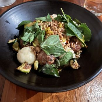 Intero Restaurant - Gnocchi and meatballs - Italian Near Me - Austin, Texas