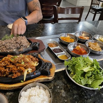 Choga Korean Restaurant - a man preparing a meal - Korean Near Me - Overland Park, Kansas