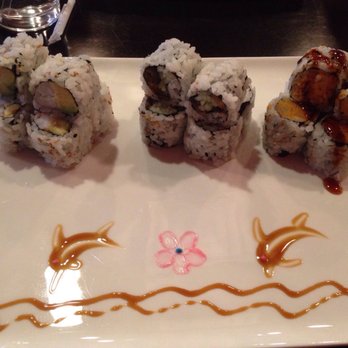 Suki Sushi - My go-to rolls...shrimp avocado, shiitake cucumber, and sweet potato tempura. Delicious!! - Japanese Near Me - Monroe Township, New Jersey Suki Sushi - My go-to rolls...shrimp avocado, shiitake cucumber, and sweet potato tempura. Delicious!! - Japanese Near Me - Monroe Township, New Jersey