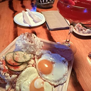 Stowaway - Loco Moco brunch plate - Tiki Bars Near Me - Tustin, California