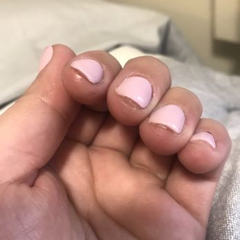 Princess Nails - Residue left over. - Nail Salons Near Me - Stoneham, Massachusetts